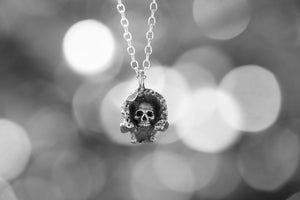 Eroded Skull pendant